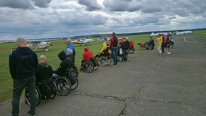 Letecký den pro handicapované