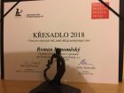 Jako laureát ceny Křesadlo za rok 2018 byl vybrán pan Roman Lupoměský