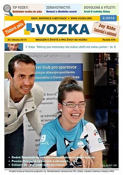 Vyšel nový VOZKA č. 2/2014 – magazín pro vozíčkáře