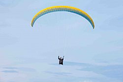 S SKV Praha v oblacích. Paragliding pro vozíčkáře.