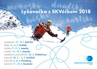 Zimní lyžovačka s SKVéčkem 2018