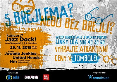 Koncert pro EDU opět v klubu Jazz Dock!