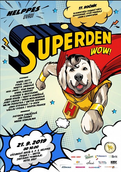 Slavnostní promoce psích pomocníků, SUPER DEN 2019