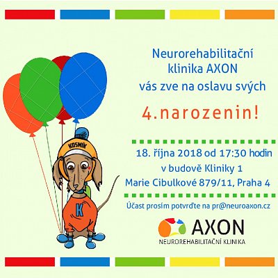 Oslava narozenin Neurorehabilitační kliniky AXON