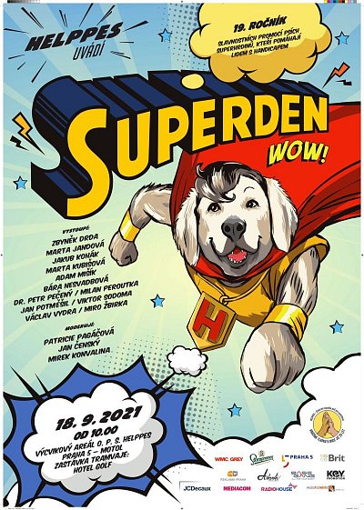 Slavnostní promoce asistenčních psů-SUPER DEN 2021