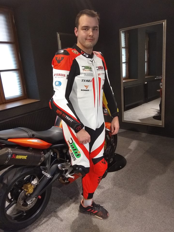 Martin Horký v barvách týmu Dafitmotoracing