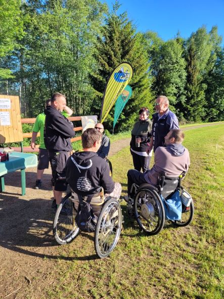 Handicapovaní rybáři Kladruby