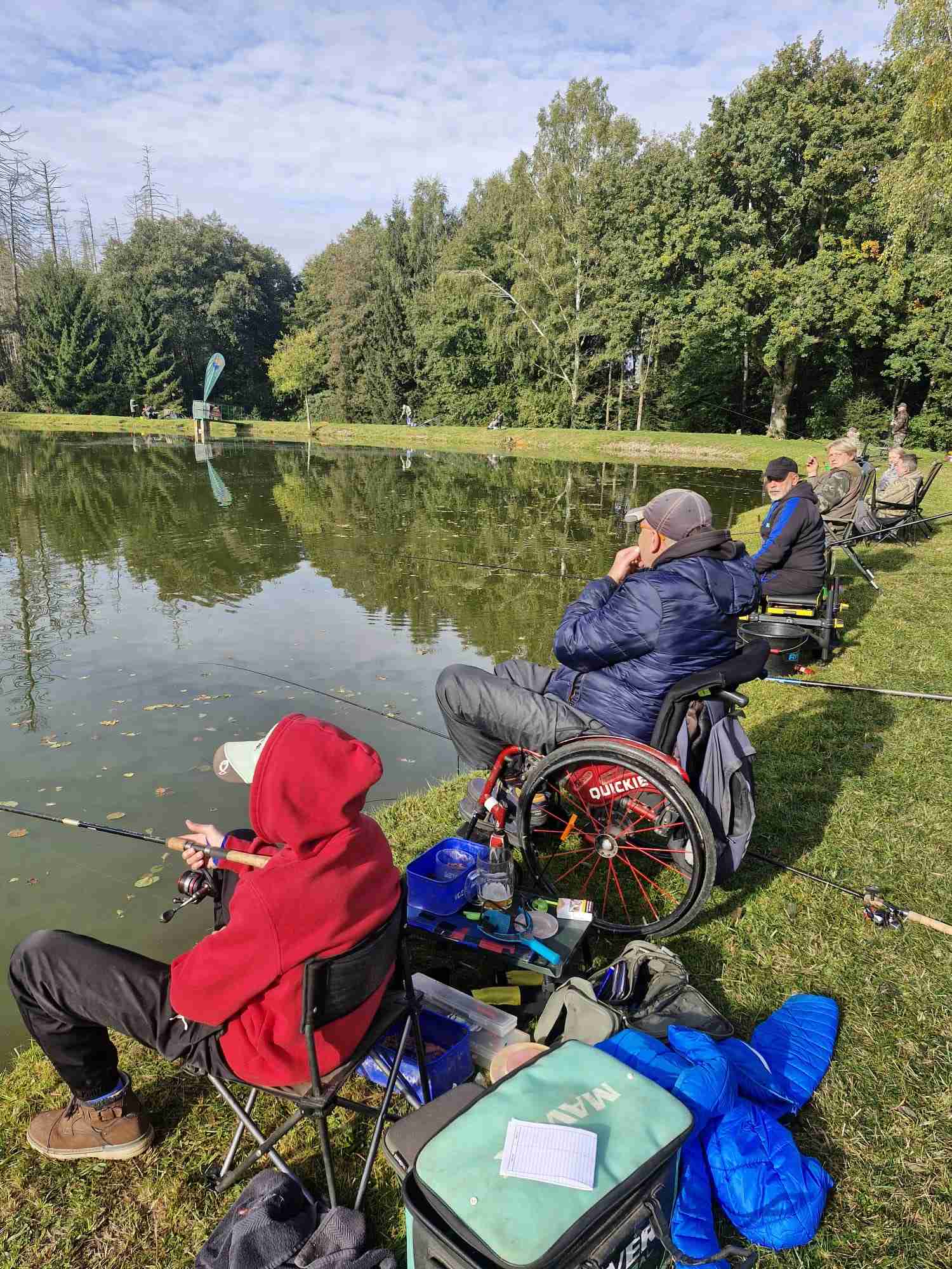 Ilustrační foto - zdroj Handicapovaní rybáři Kladruby