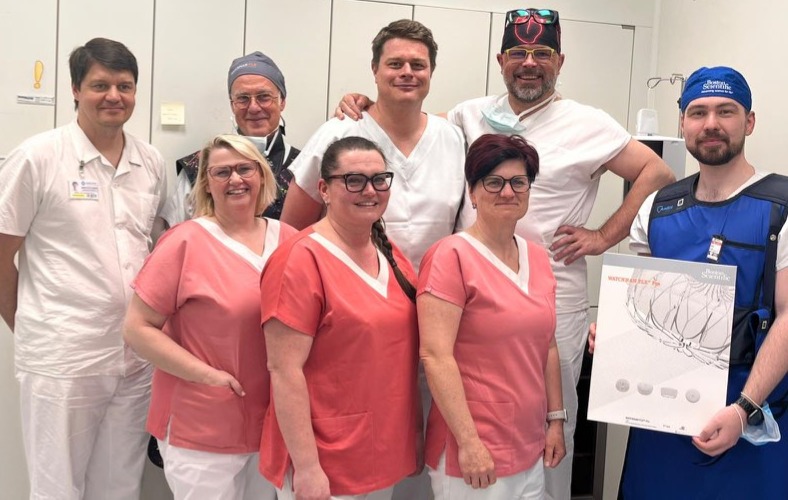 Tým KCA AGEL po unikátním zákroku