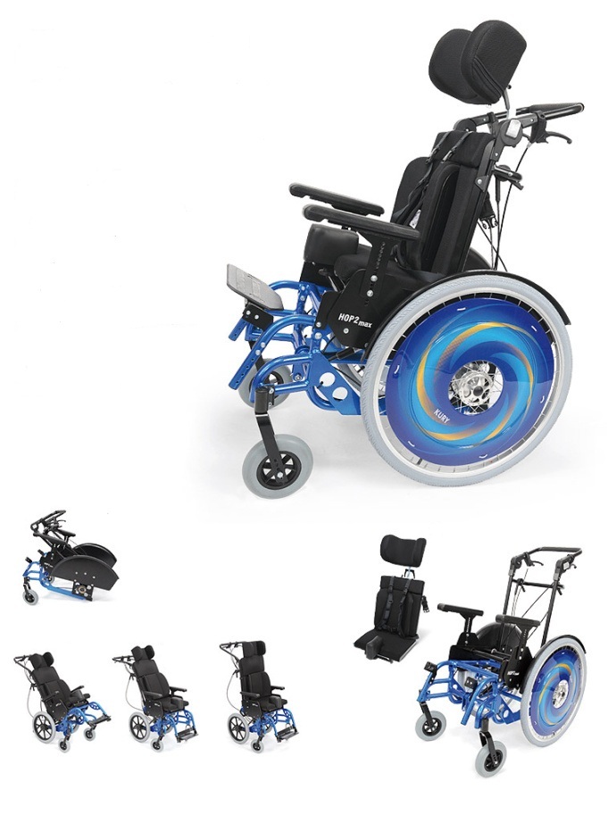 Speciální invalidní vozík Hop 2 max