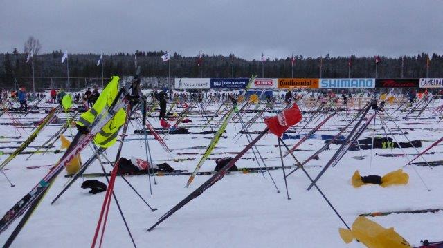 Vasův běh start aneb Vasaloppet 2017